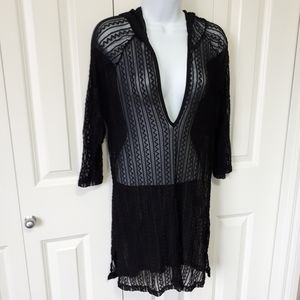 Hooded Swim Cover-Up - Size L